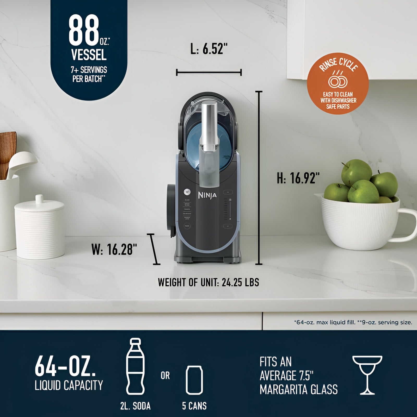 Nlnja SLUSHi Professional Frozen Drink Maker - FS301