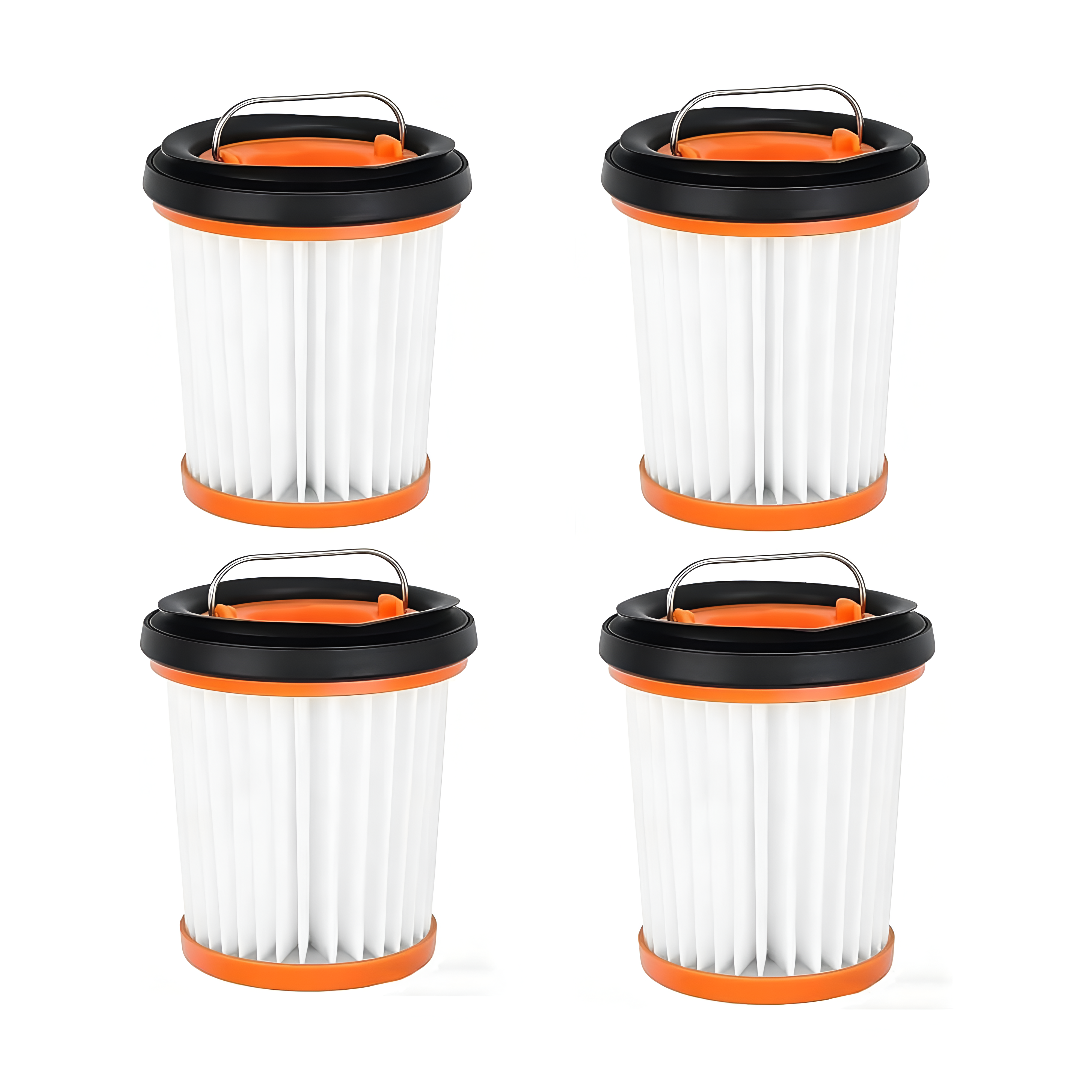 4 Pack HEPA Cloth Filter for Power Pro