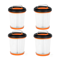 4 Pack HEPA Cloth Filter for Power Pro