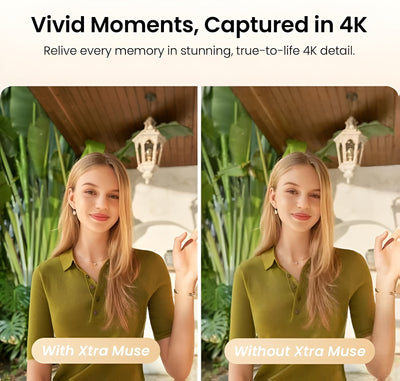 Xtra Muse: 4K/120fps Pocket Gimbal Camera with 1" CMOS Sensor