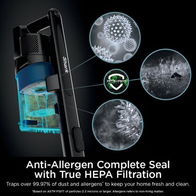 Shark PowerPro™ Cordless Vacuum with Smart Dust Detection & LED Floor Light